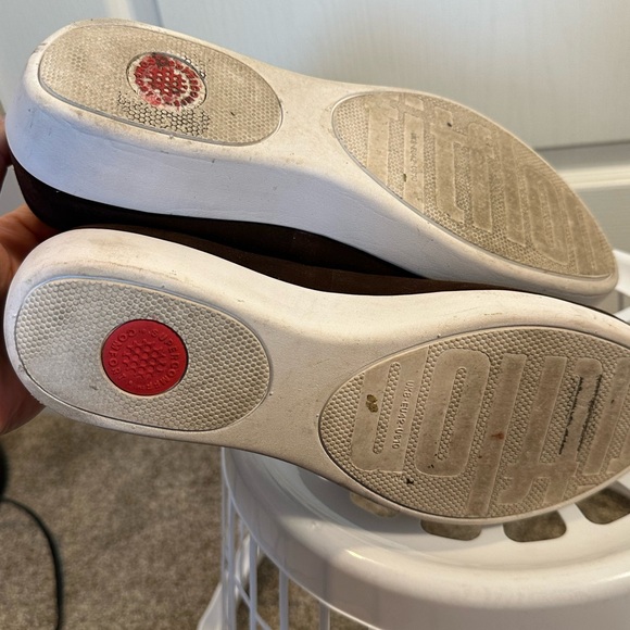 Women’s FitFlop Brown Slip-On Shoes - Picture 6 of 6